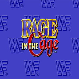WWF Rage In The Cage (U) Title Screen